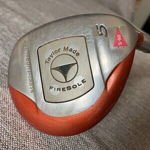 RH TAYLORMADE FIRESOLE STEEL TUNGSTEN 5 WOOD S-90  Stiff Shaft